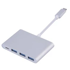 USB Type C Vers USB 3.0 HUB Convertisseur PVC Boîtier Date Vitesse 5Gpbs