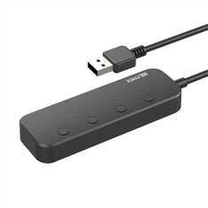 Port USB HUB 4 avec interrupteurs tactiles individuels