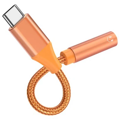Répartiteur Audio USB C IPhone 17 Couleur Orange Cosmique
